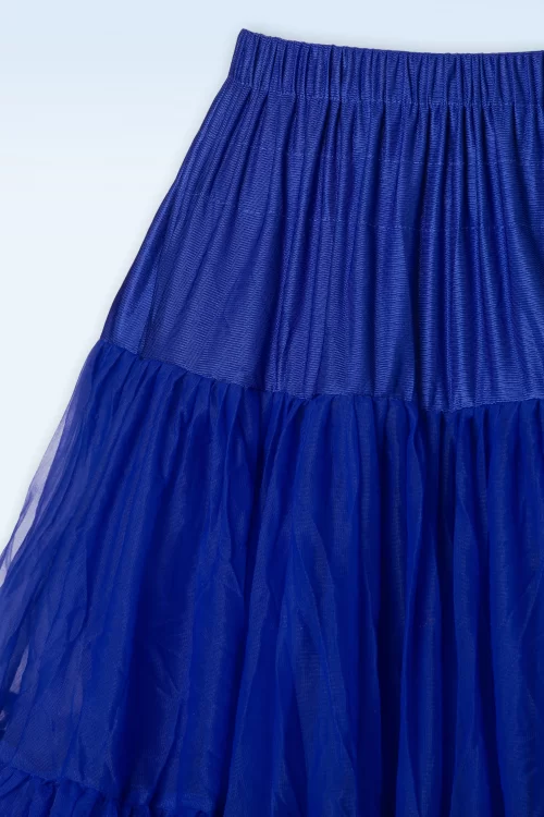 Banned Retro Lola Lifeforms petticoat in koningsblauw
