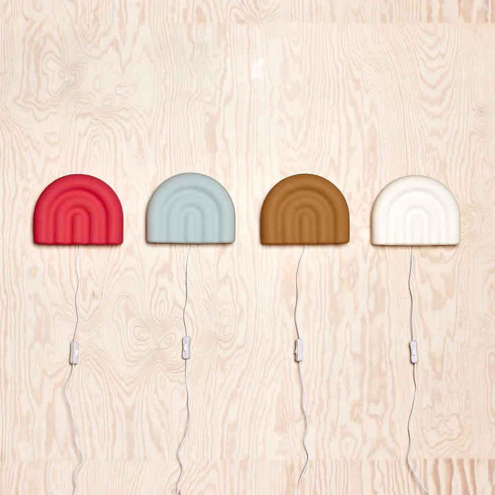 OYOY - Regenbogen Wandleuchte, cherry red