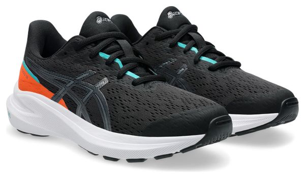 Chaussures Running Asics GT-1000 13 GS Noir/Orange Enfant