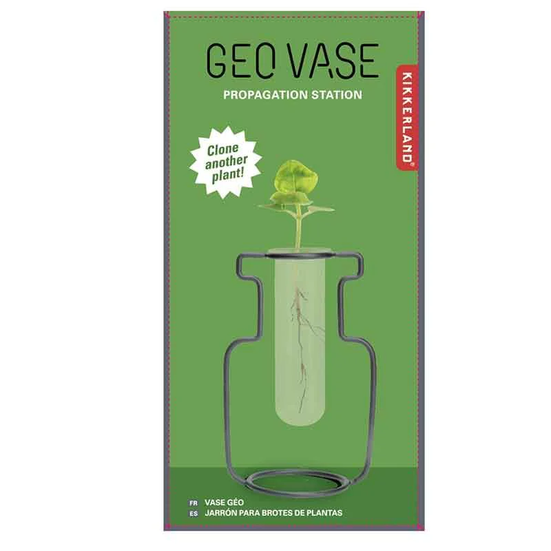 Vase en fer - soliflore bouteille - style industriel Kikkerland Design