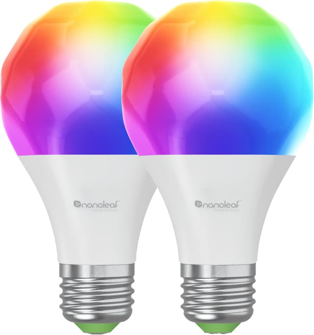 Nanoleaf Essential RGB smart LED-pære 9W E27 (2-pakke)
