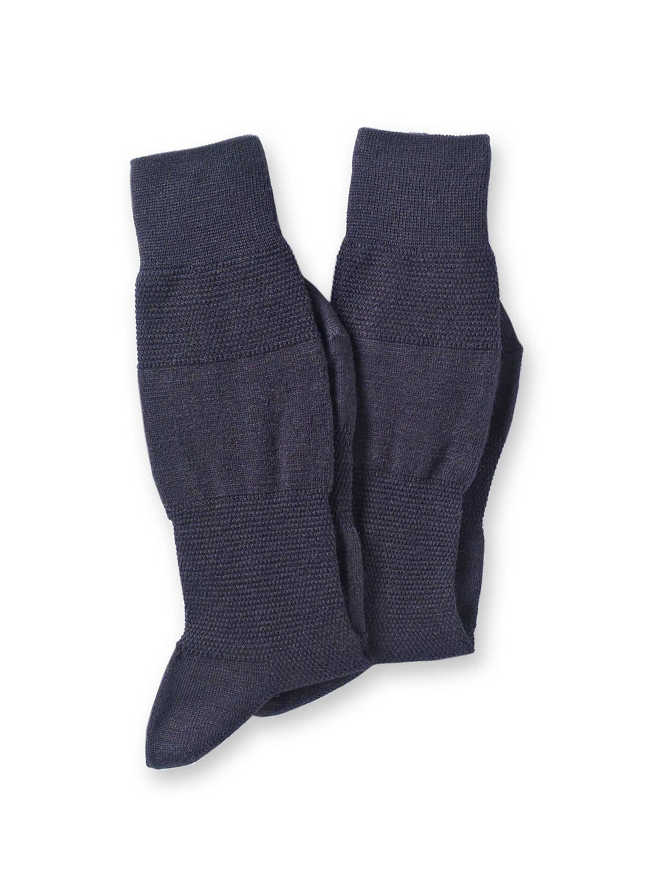 Lot 2 paires de mi-chaussettes 60% laine