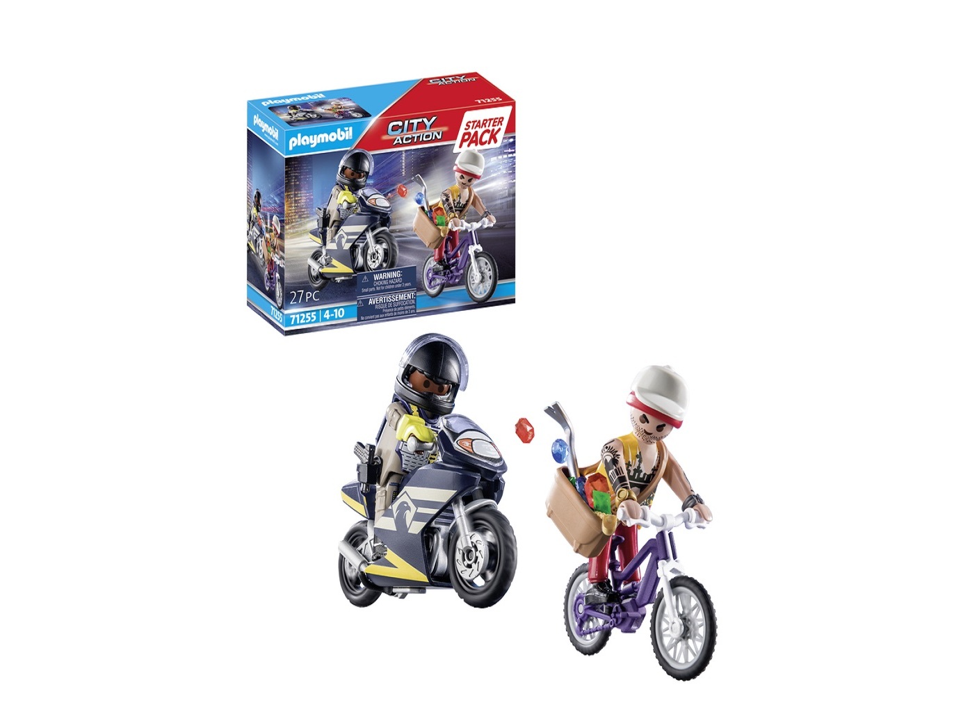 FORÇAS ESPECIAIS E LADRÃO PLAYMOBIL