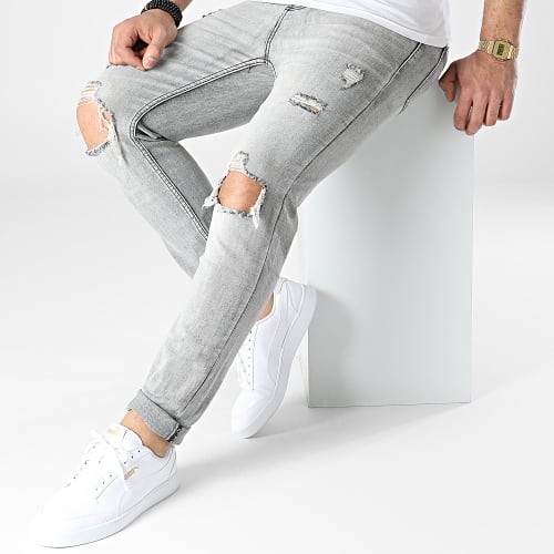 Jean Slim Gris