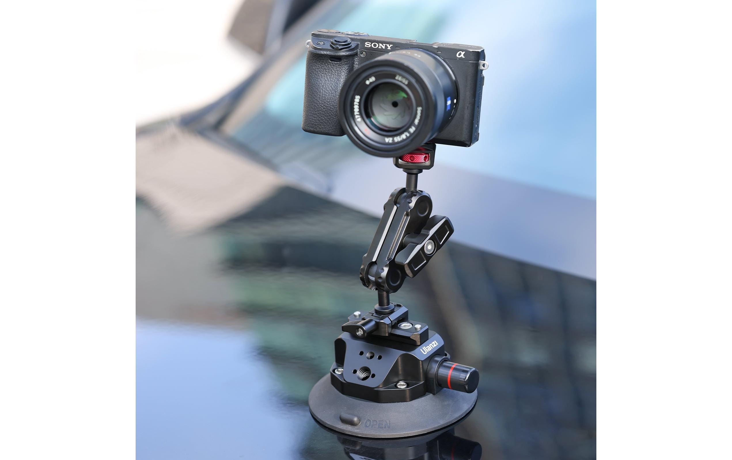 Saugnapfhalterung mit Erweiterung SC-02Saugnapfhalterung für Action Cams 4.5