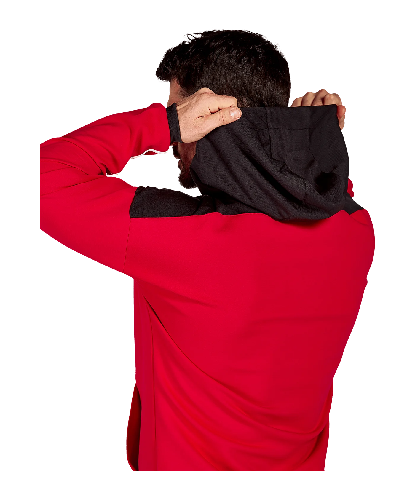 Erima Change by Hoody Rot Schwarz