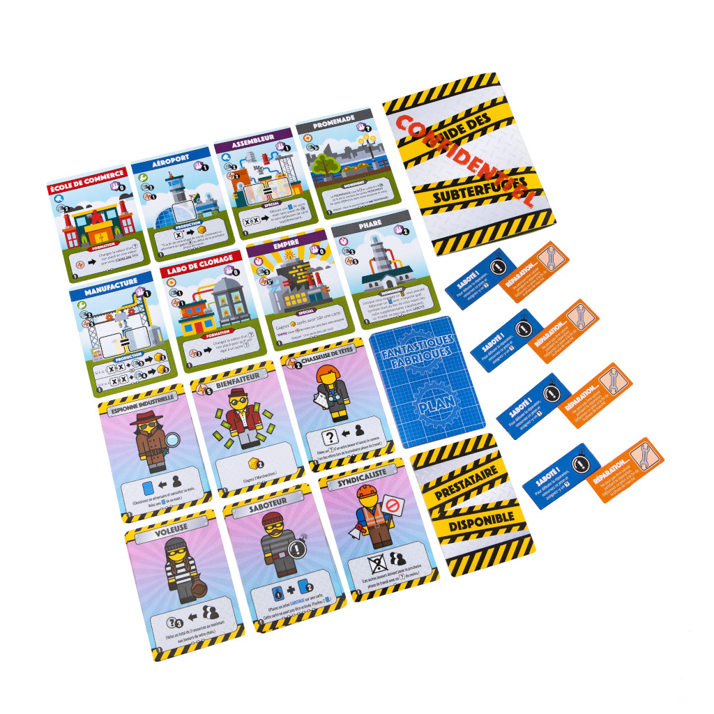 Fantastiques Fabriques – Extension Subterfuge