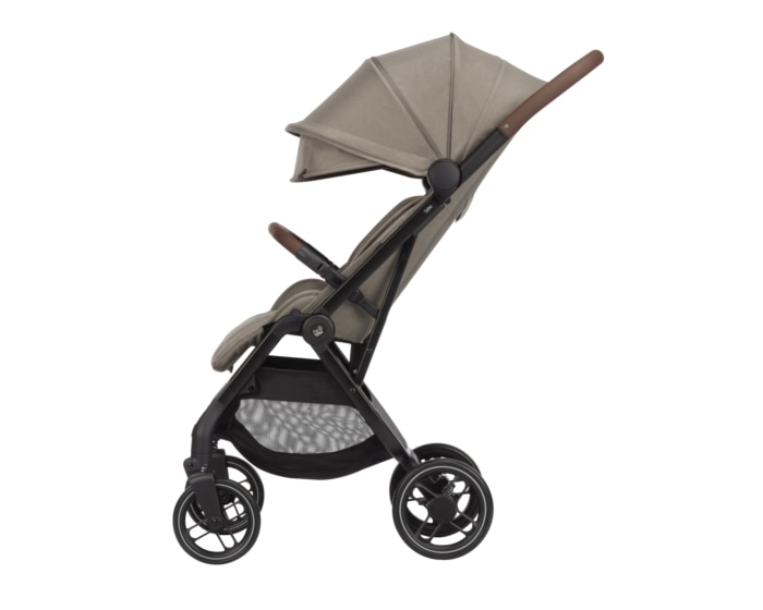Soho 0 - 4 Y   0 - 22 kg    Automatischer Klappmechanismus |    Geräumiger Sitz mit ergonomischen Liegepositionen |    Große pannensichere Räder |    Intelligentes Travelsystem |