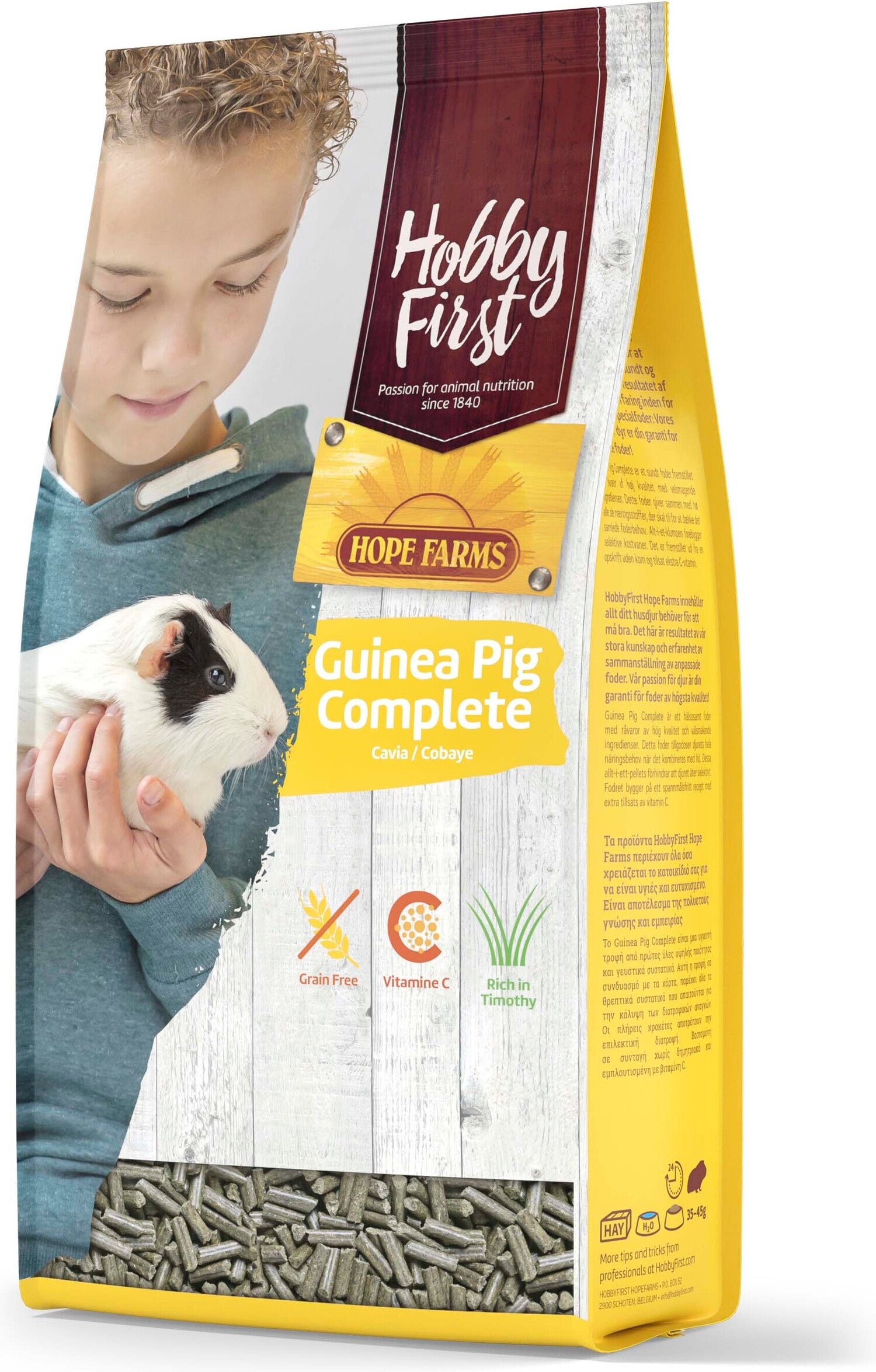 HobbyFirst Hope Farms caviavoer Complete 1,5 kg