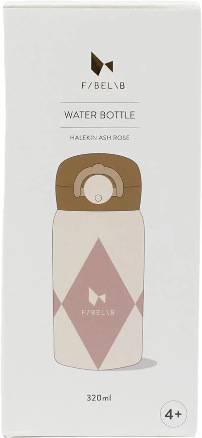 Fabelab Water Bottle - Harlekin Ash rose