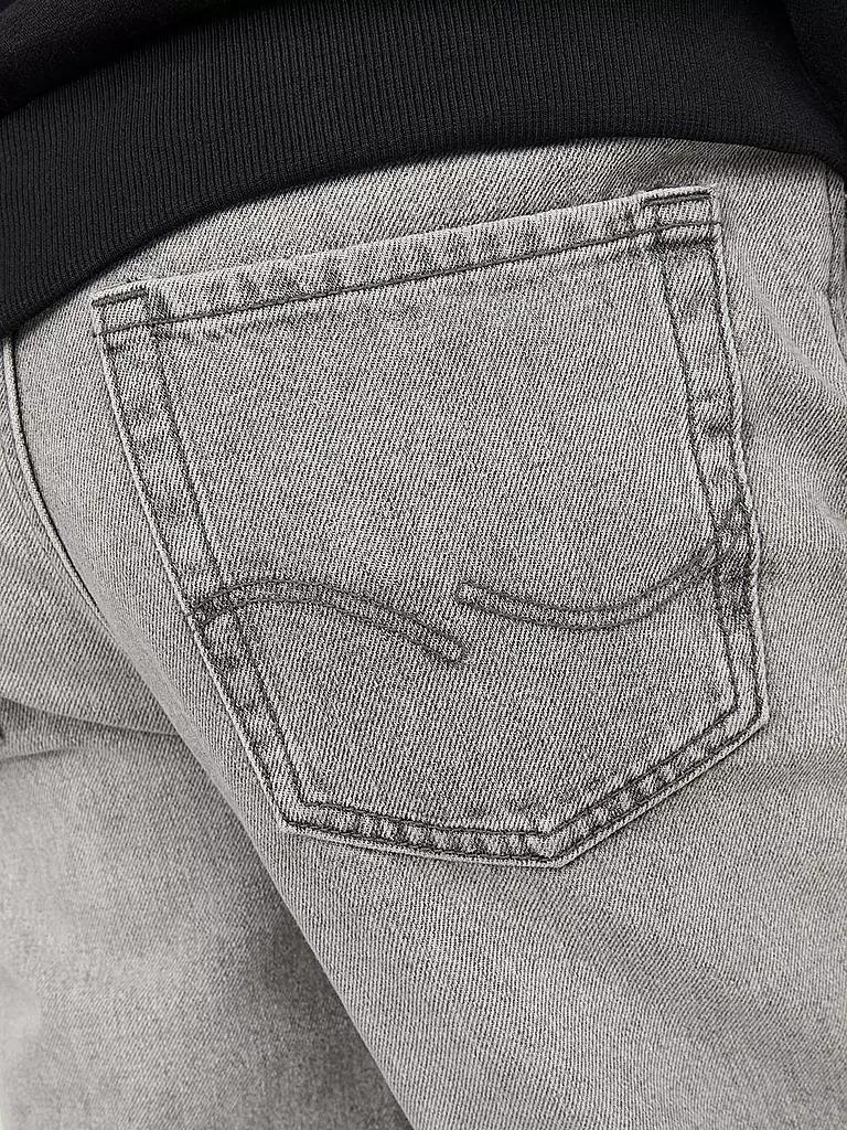 JACK & JONES Jungen Jeans JJICHRIS JJORIGINAL grau