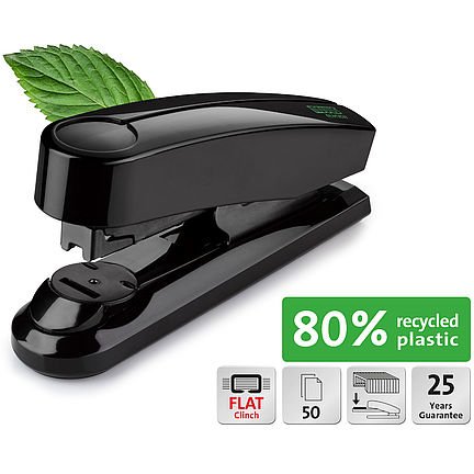 Agrafeuse novus b4fc re+new noir capacite 50 feuilles     80g/m2