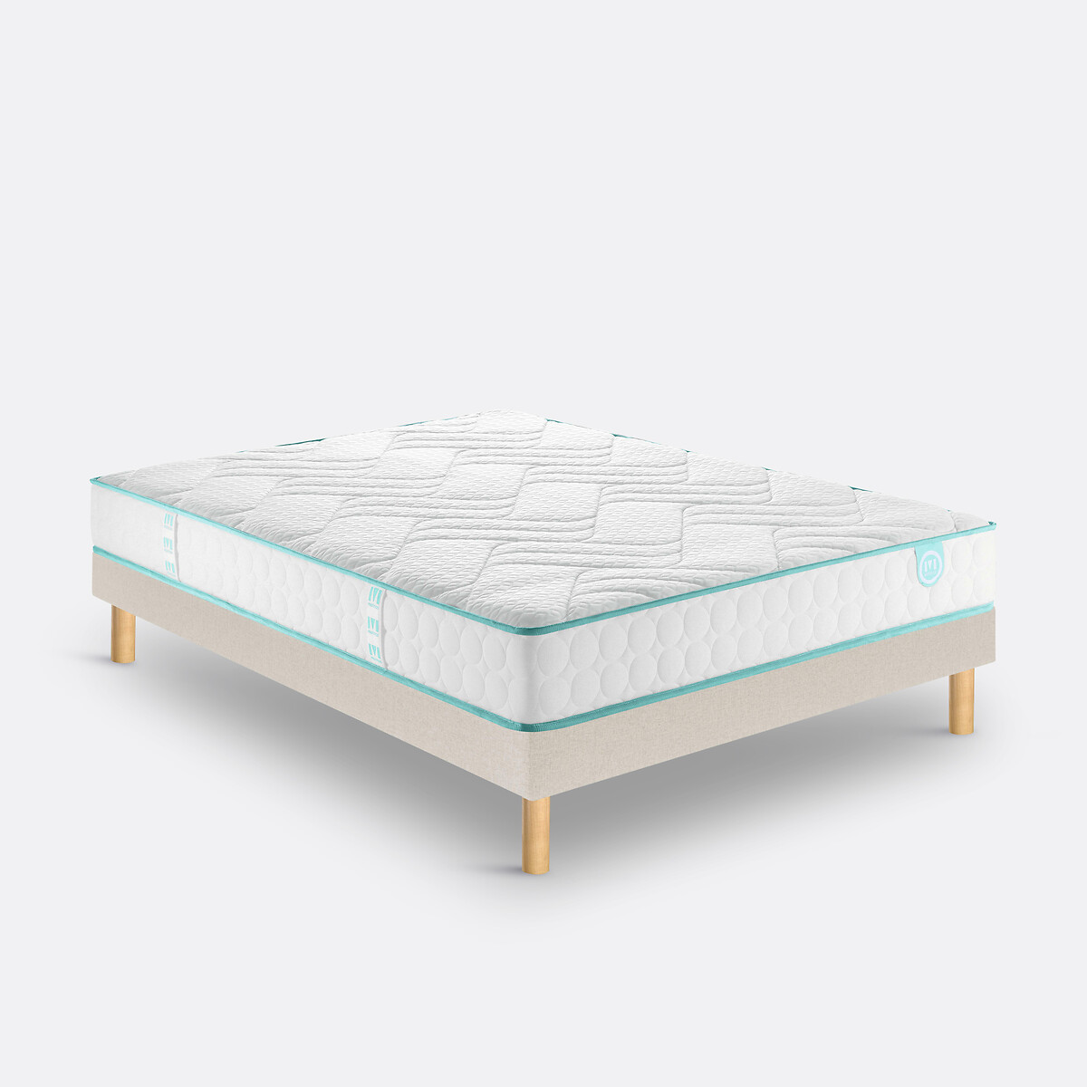 MERINOS<br>Conjunto. colchão de espuma + estrado, LE TOUT TONIQUE