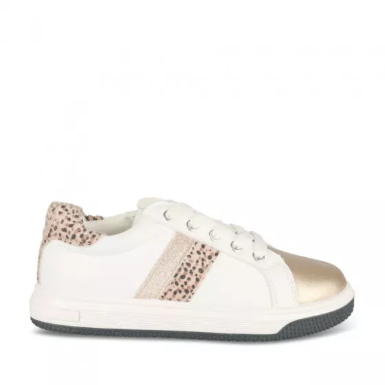 Baskets BLANC LOVELY SKULL