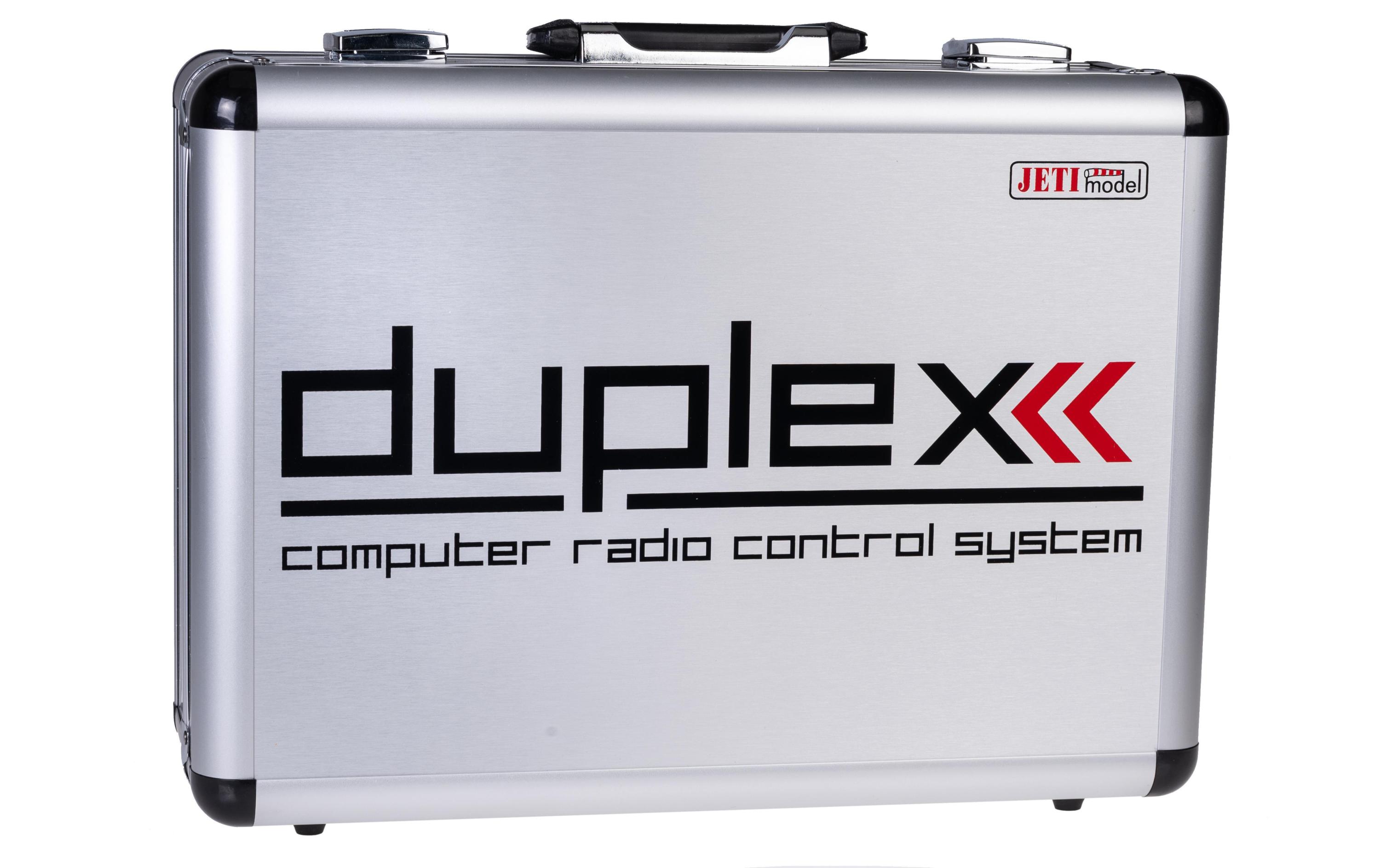 Fernsteuerung DC-24 Carbon Line Orange 24 Kanal, Duplex EX<br>Professioneller 24-Kanal-Sender mit Carbon-Frontplatte