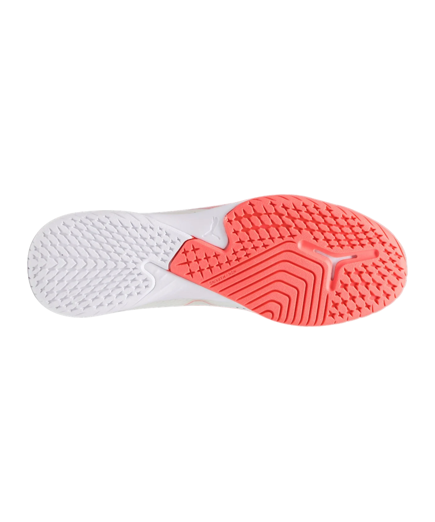 PUMA FUTURE Ulitmate Court Breakthrough Weiss Rot F01