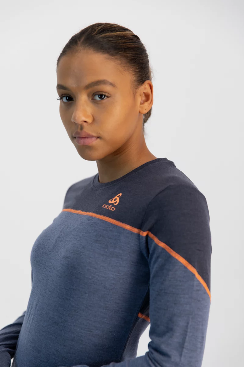 Odlo Revelstoke Performance Wool 150 Warm Damen Thermo Longsleeve