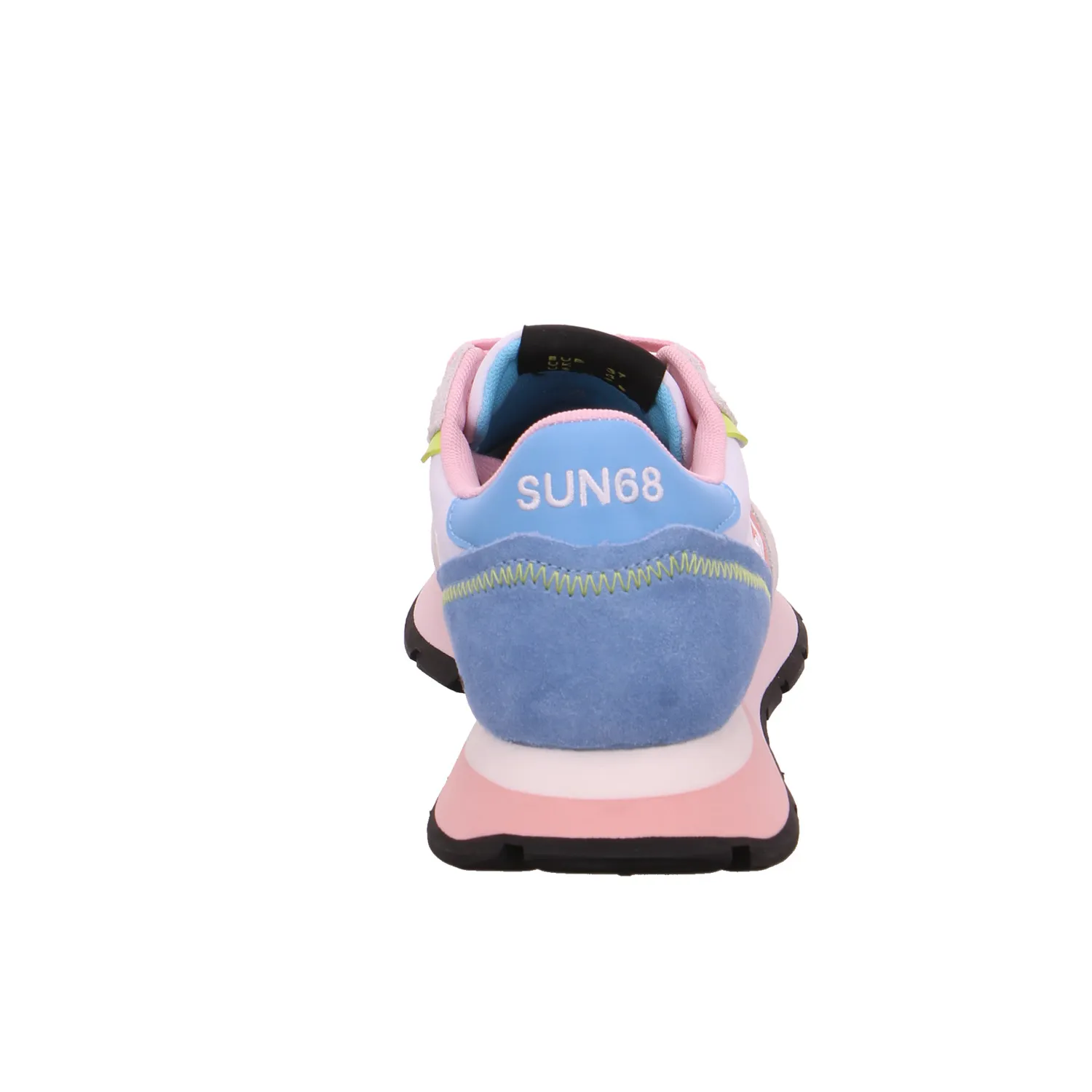 SUN68 Sneaker Weiss Leder  mit Wechselfussbett