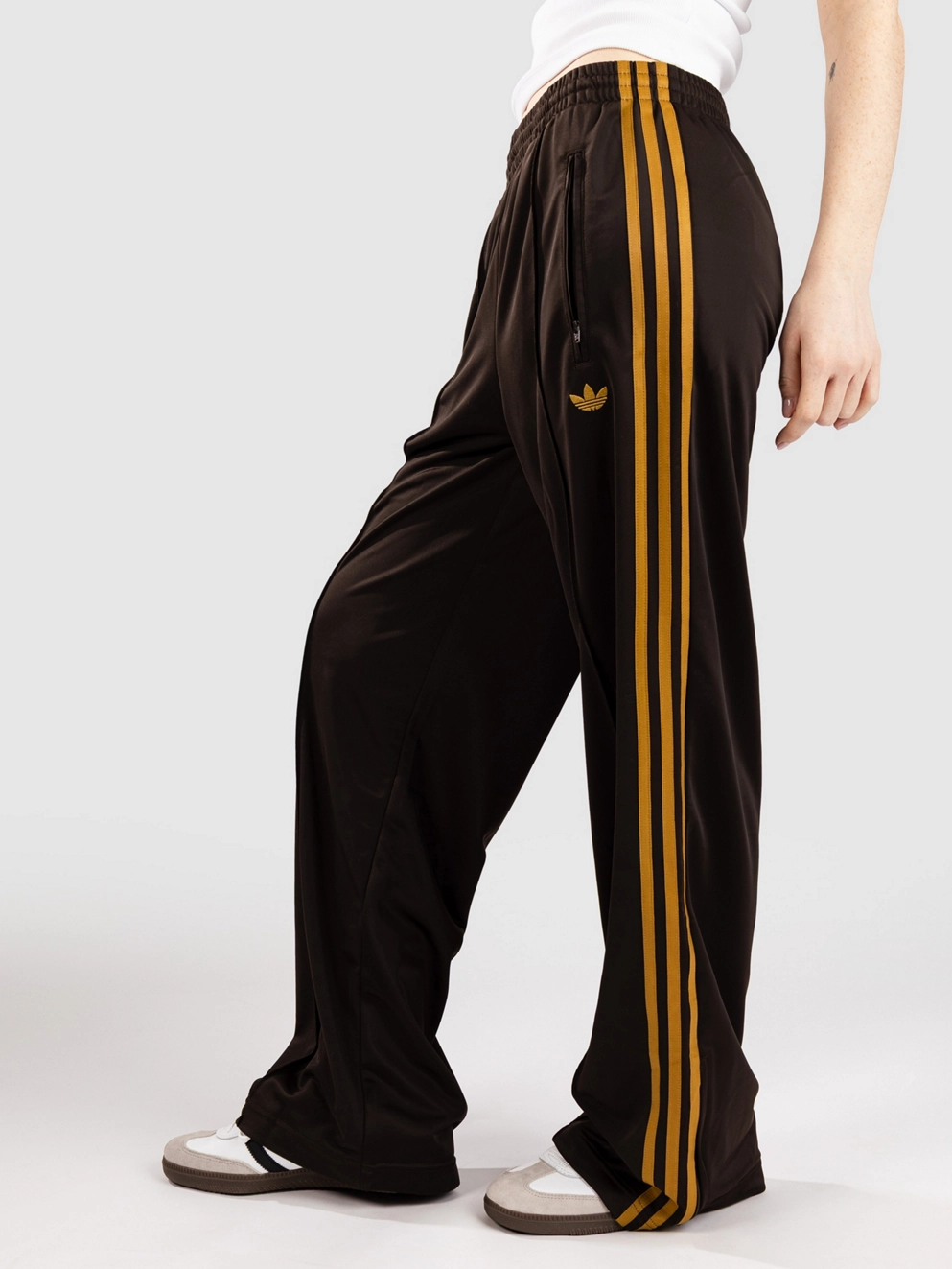 adidas Originals Fbird Loose Pants dbrown/prebro