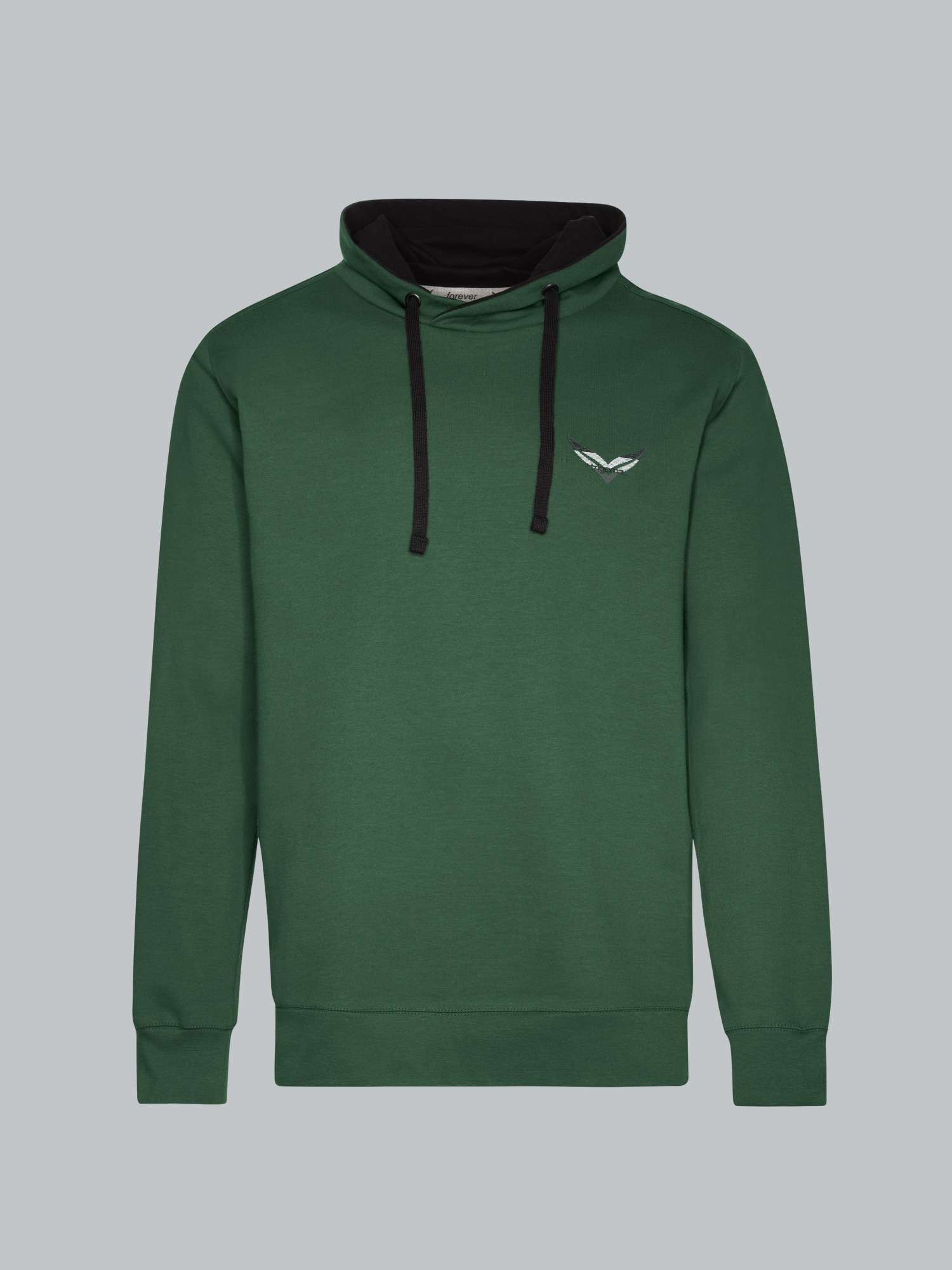 Sweatshirt mit kontrastfarbigen Details Efeu