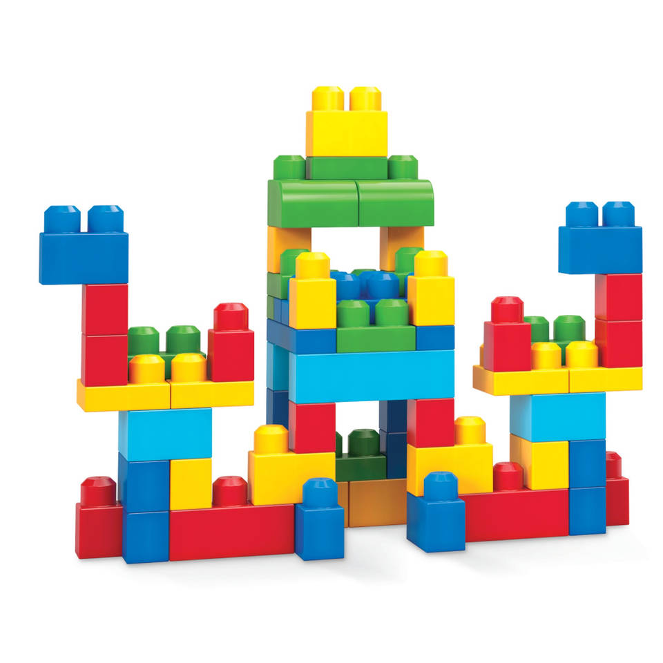 MEGA Bloks First Builders blokkenzak - 60 stuks