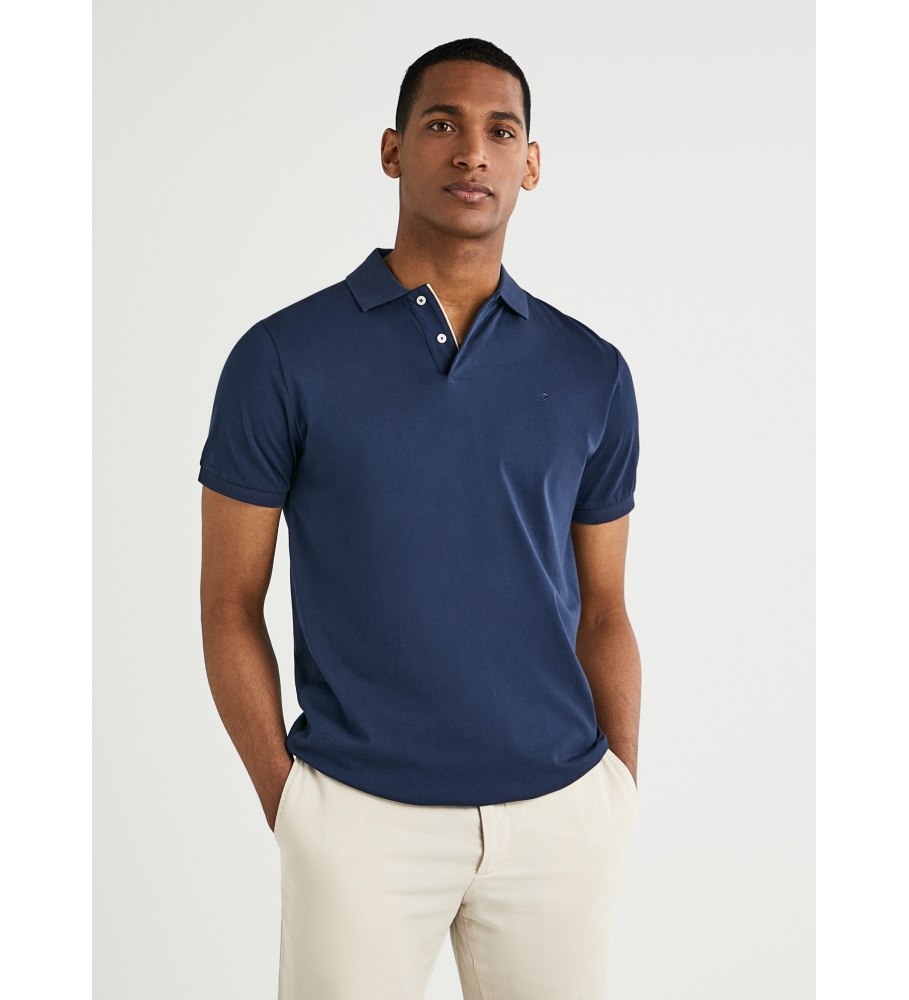 Hackett Polo Pima marinho