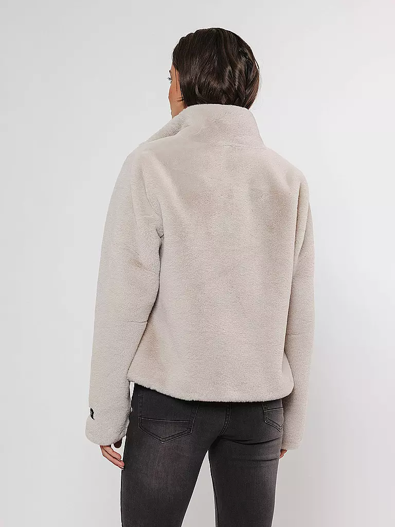 RINO&PELLE Jacke in Felloptik VIE creme