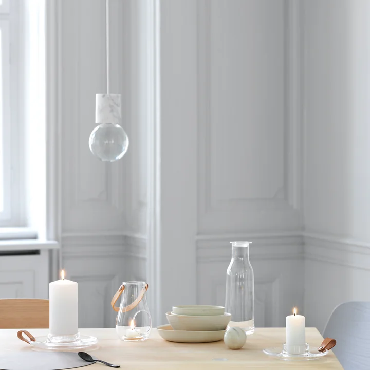 Holmegaard - Design with light Blockkerzenhalter, 17 cm