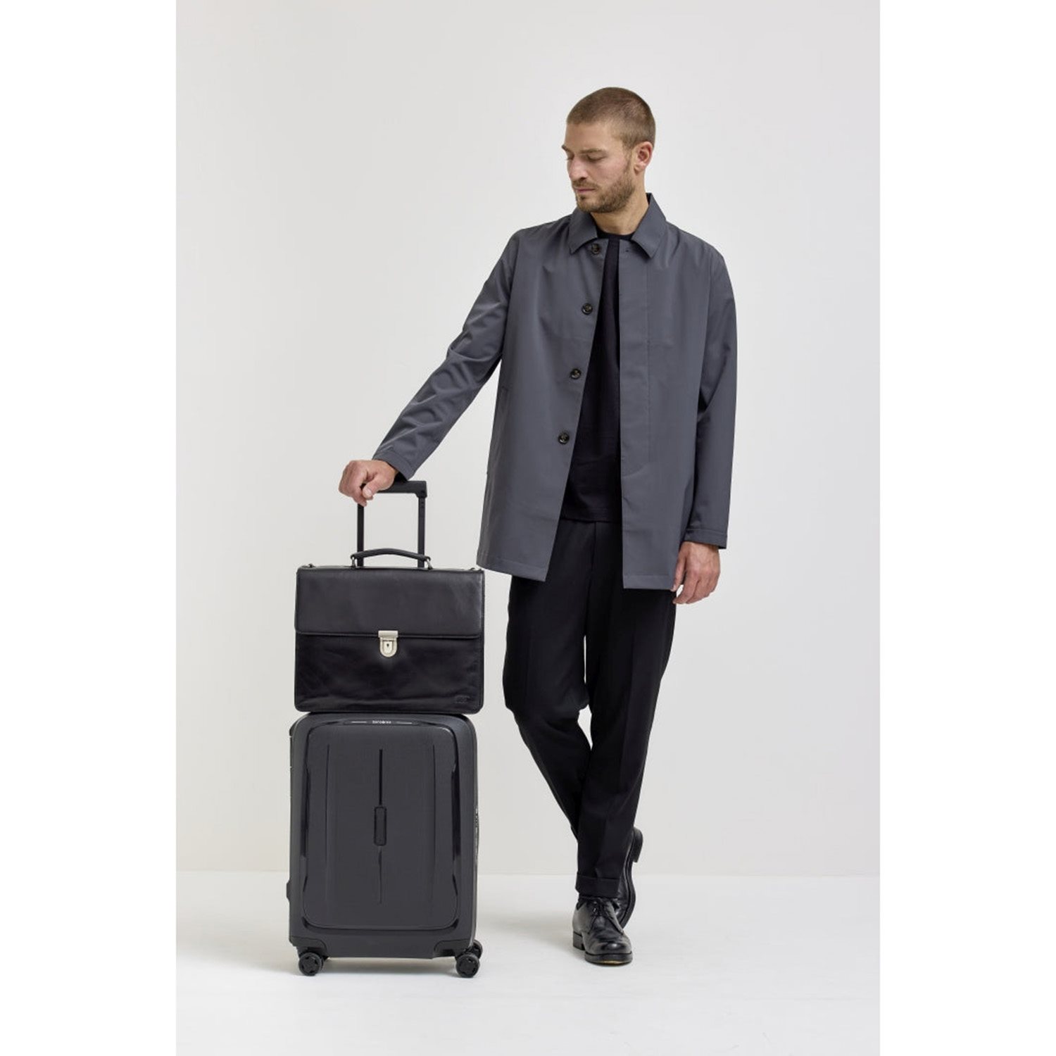 Jost Skagen Briefcase 2 Comp. brown