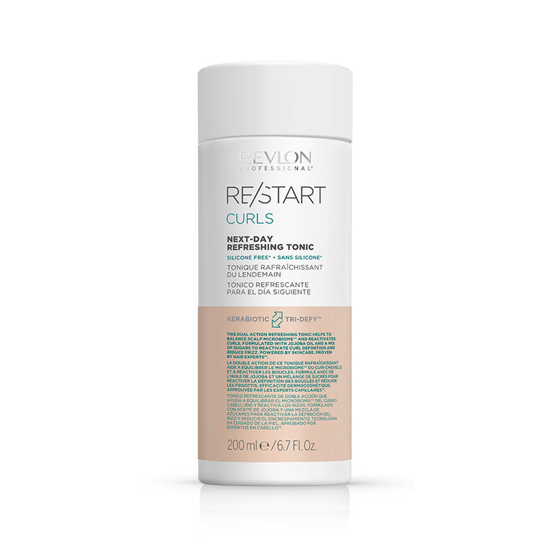Tonique rafraîchissant du lendemain cheveux bouclés Restart Curls