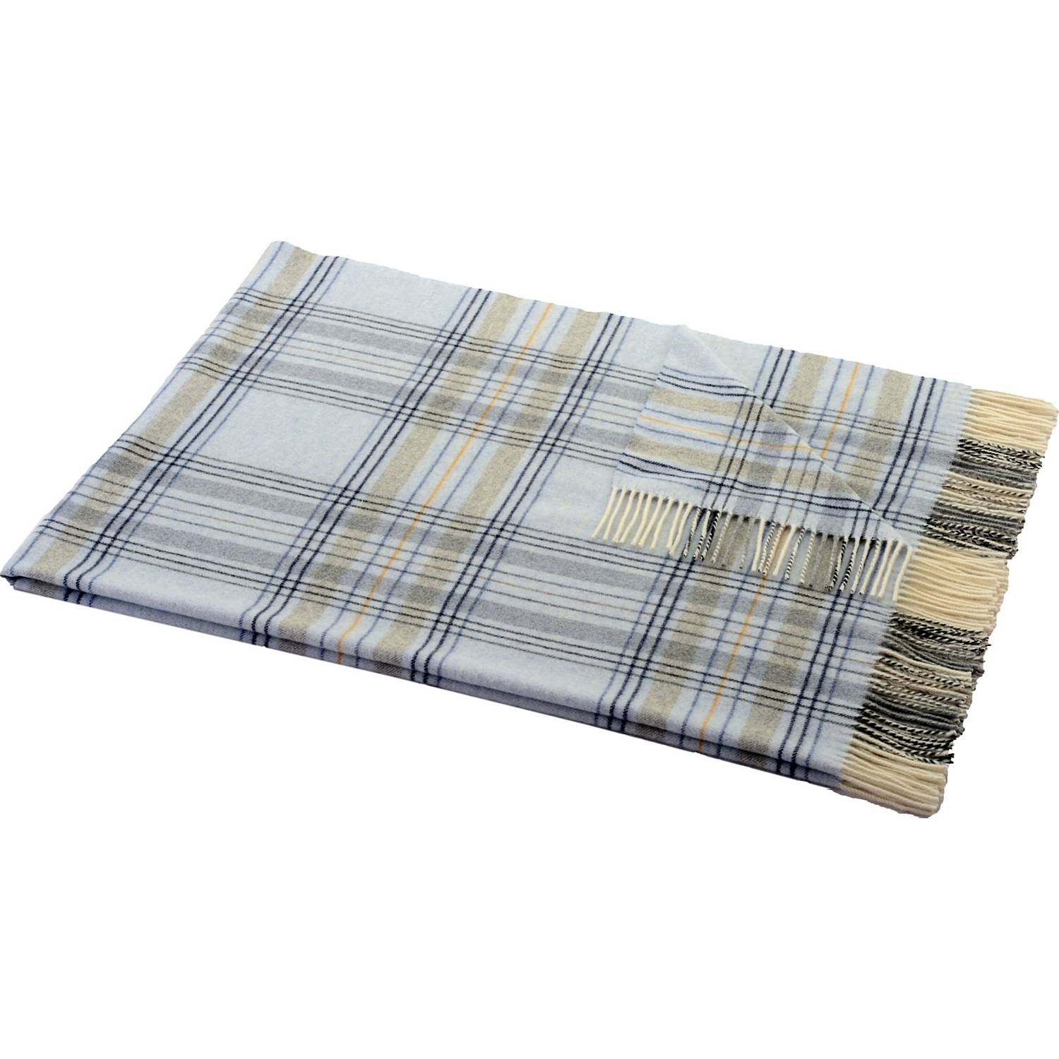 Steinbeck Lammwoll-Plaid 