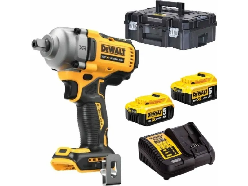 DeWALT DCF892P2T-QW, 2000 rpm, 1084 Nm, 1,67 kg, 620 g
