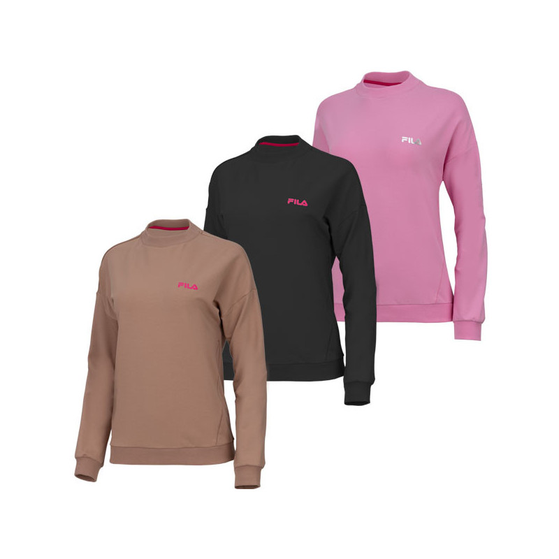 Sweat col rond femme Fila Elodie