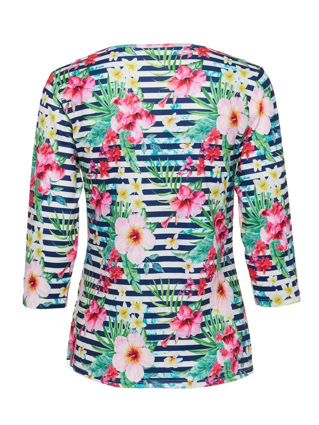 T-Shirt Hibiskuszauber