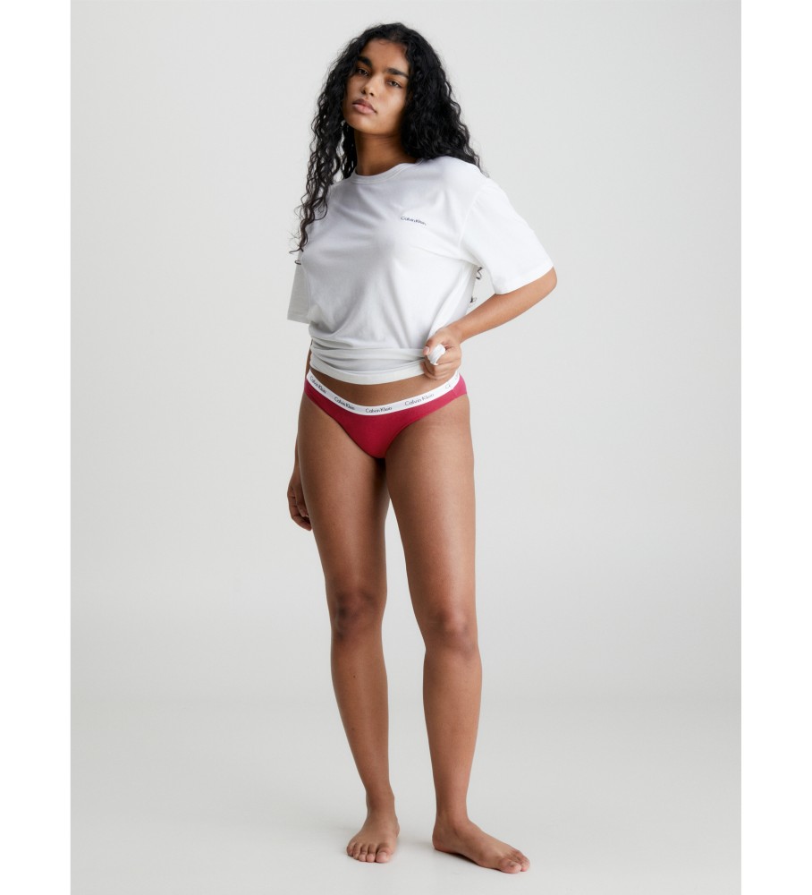 Pacote com 5 calcinhas Calvin Klein Carousel multicoloridas