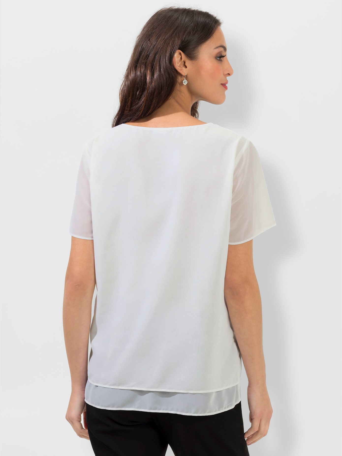 Chemisier en georgette qualité georgette légère
