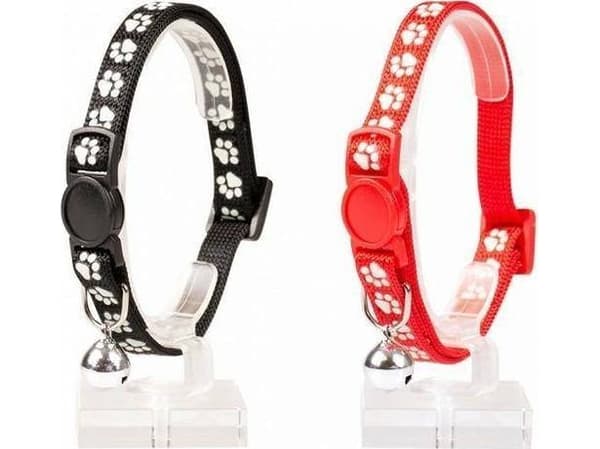 Duvo+ DUVO+ KATTE I LASER KRAGE MED BELL 20-30cm/10mm 11160
