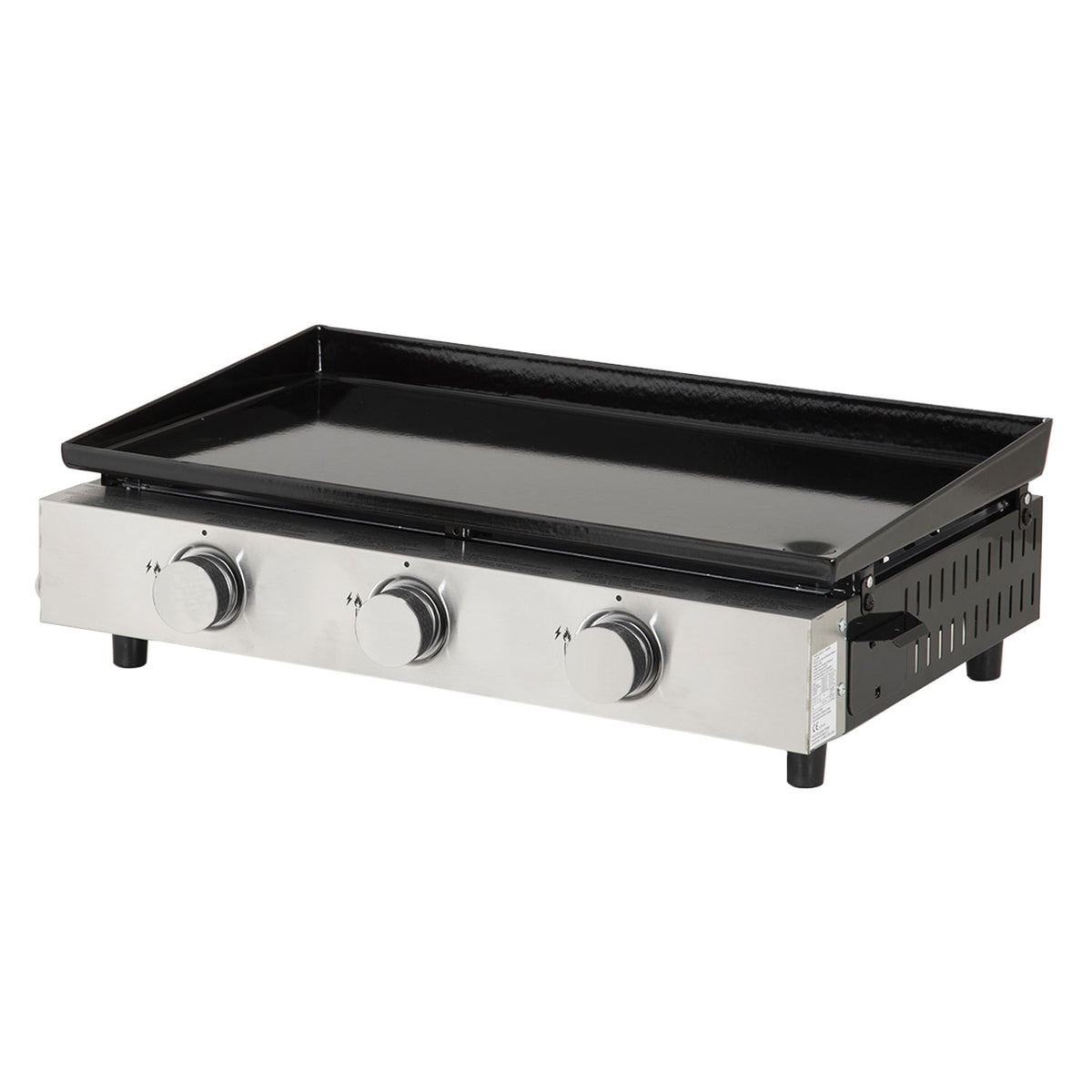 Plancha au gaz MÉRIDA 3 brûleurs 6 kW Happy Garden