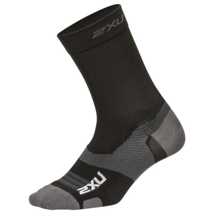 2XU Unisex Strømper Vectr Light Cushion Crew Socks Sort