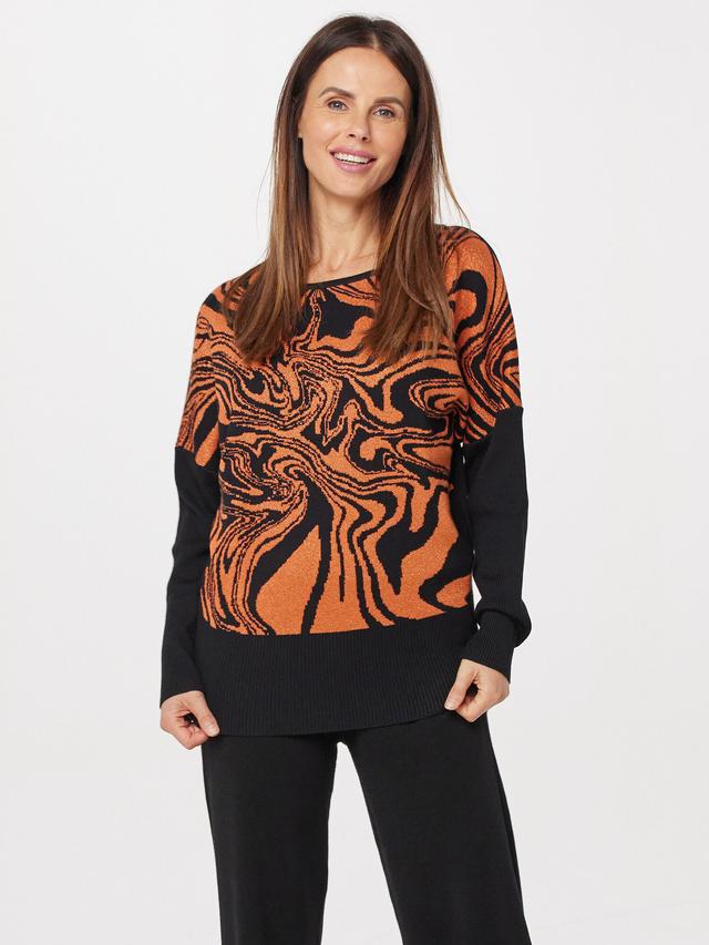 Pullover mit Lurexmotiv