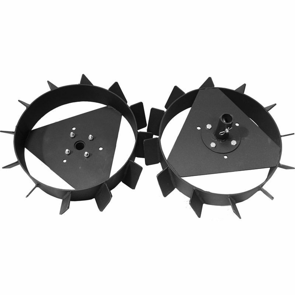 Roues métalliques 500x10 pour motobineuse et motoculteur