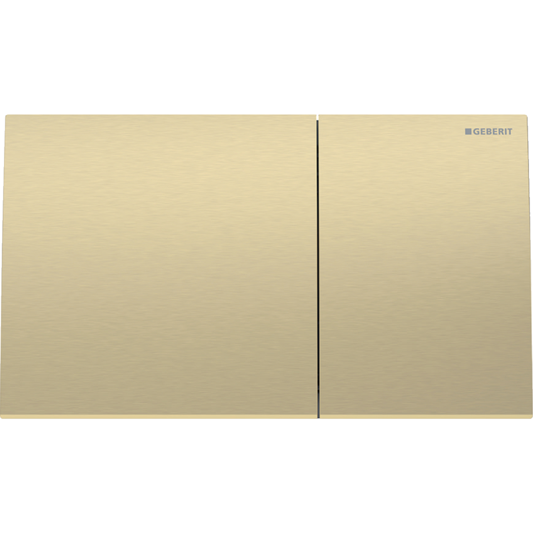 Geberit Sigma 70 bedieningsplaat messing