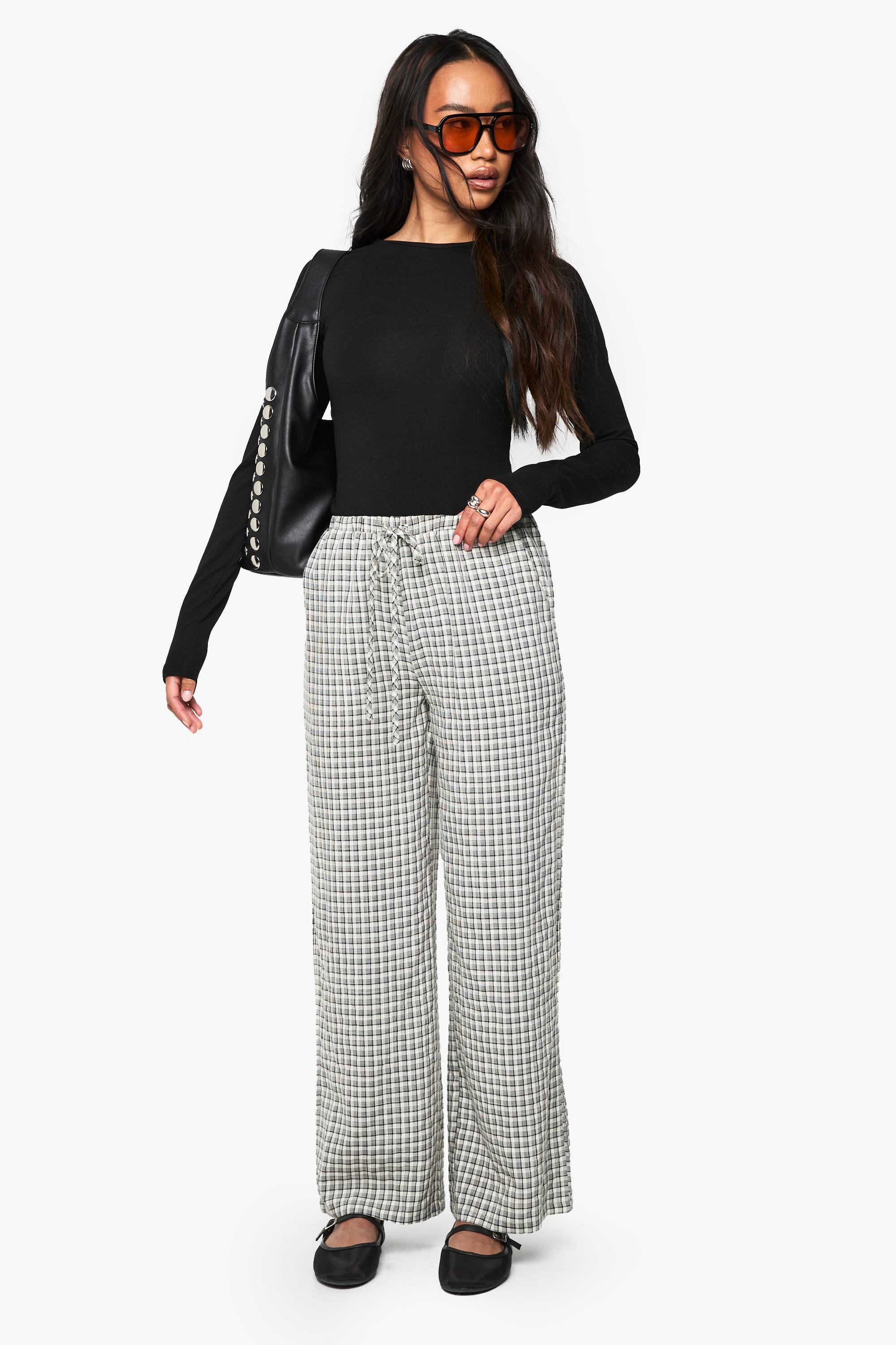 boohoo Boohoo Basics Top Longline à Manches Longues à Col Rond