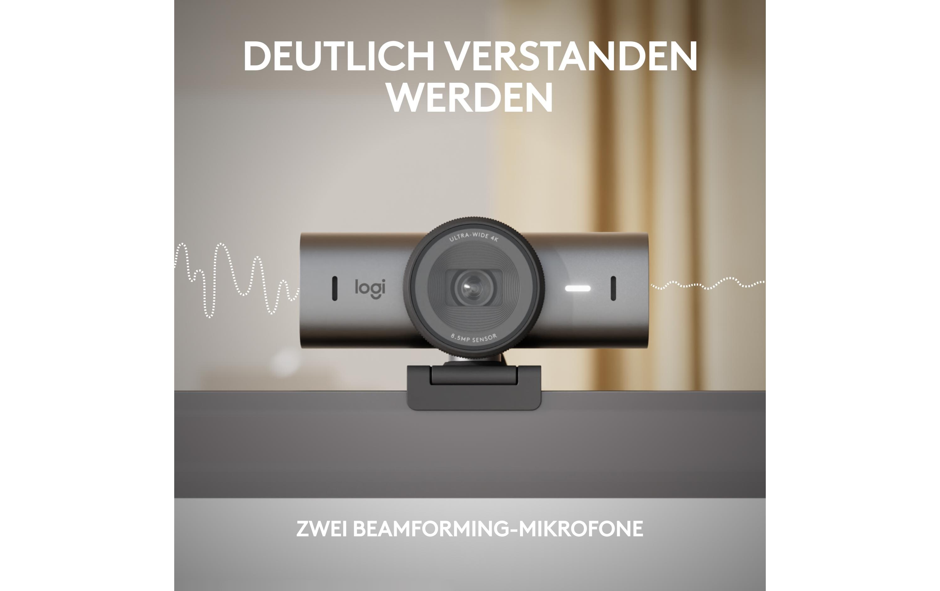 Webcam MX Brio 705 for Business<br>4K-Business-Webcam mit KI-gesteuerten Funktionen und erstklassiger Bildqualität