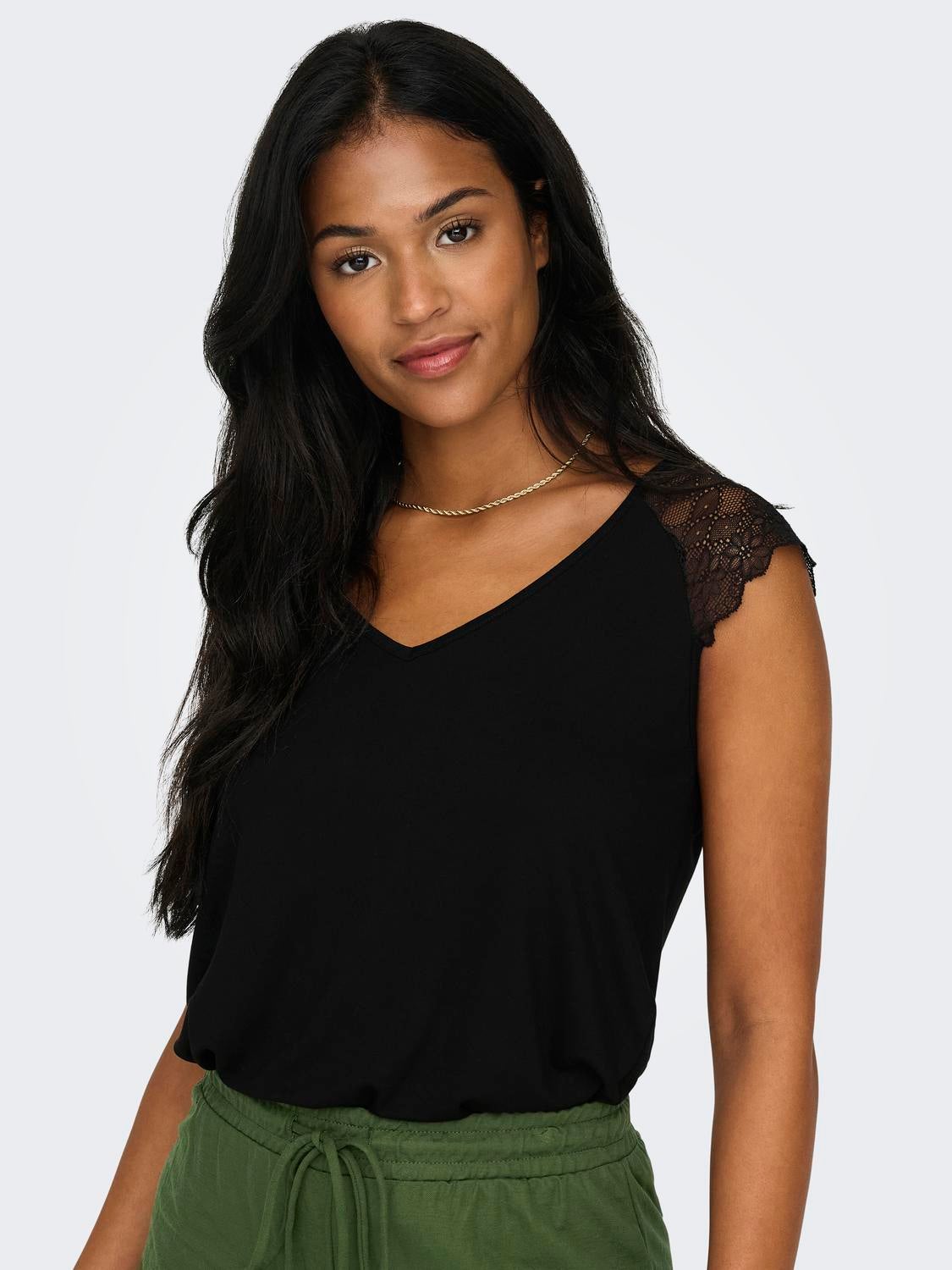 ONLPETRA Top Black
