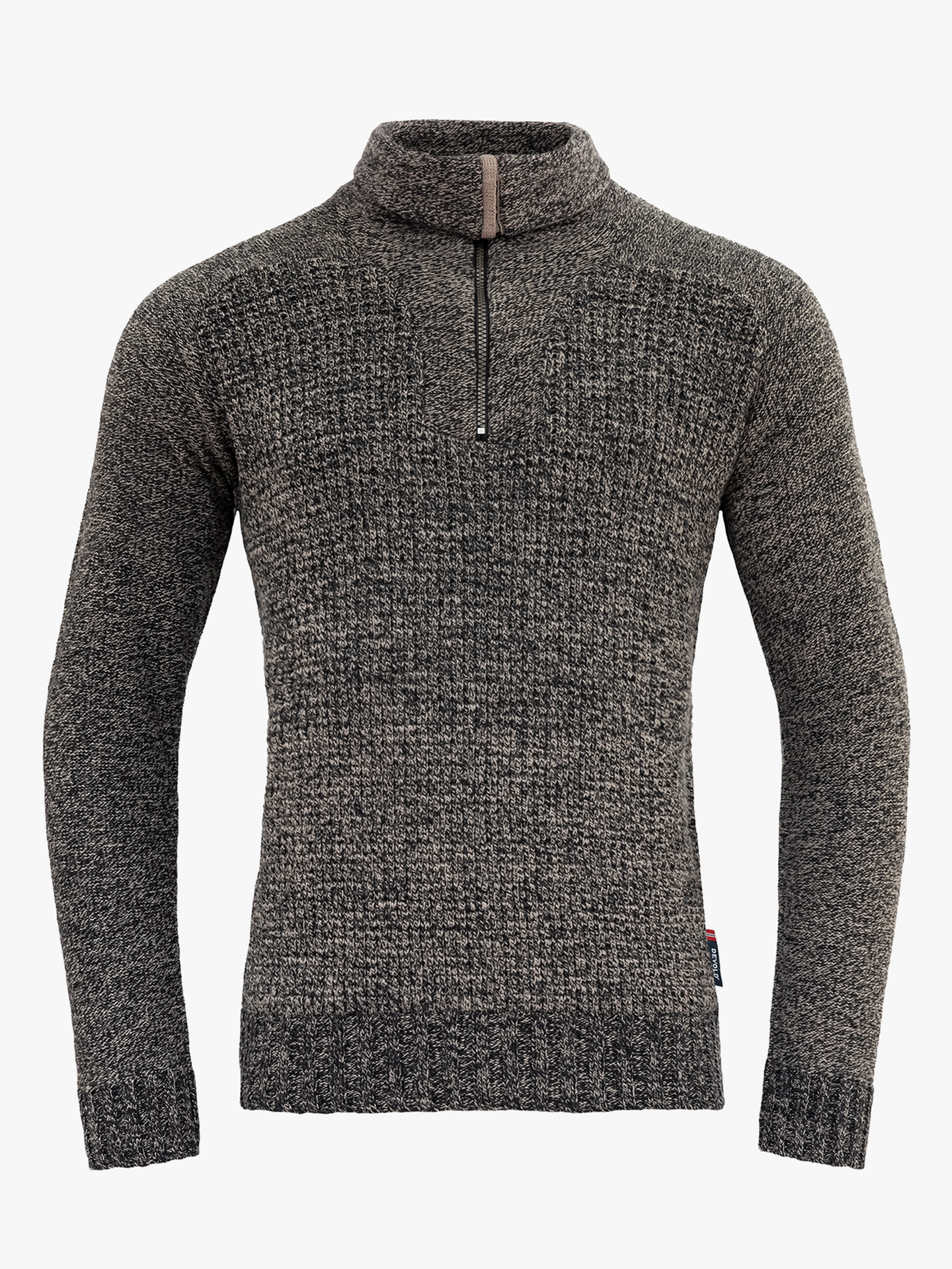 Bispen Wool Zip Neck