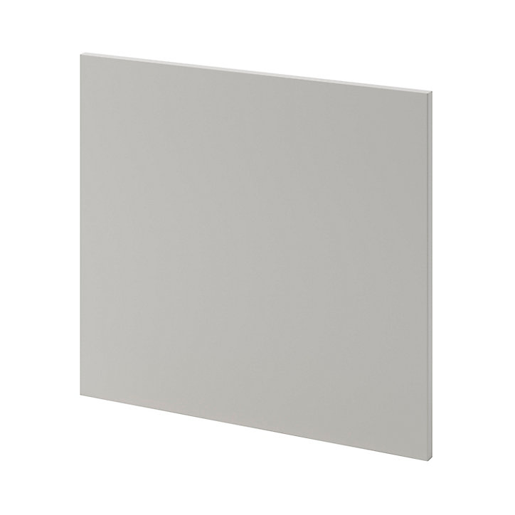 Porte de colonne de cuisine Stevia gris mat L. 60 cm x H. 55 cm GoodHome