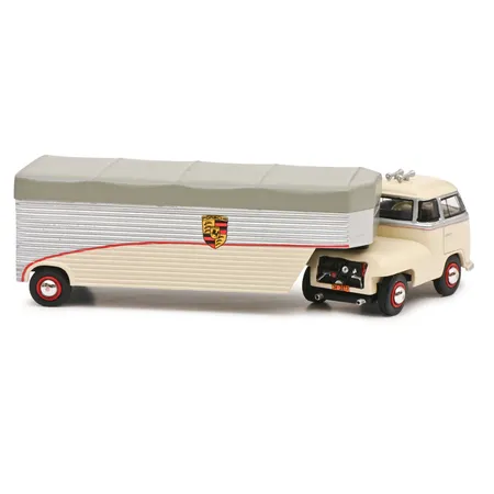 Schuco 452001400 - VW T1 C.Motors beige/silb.1:64