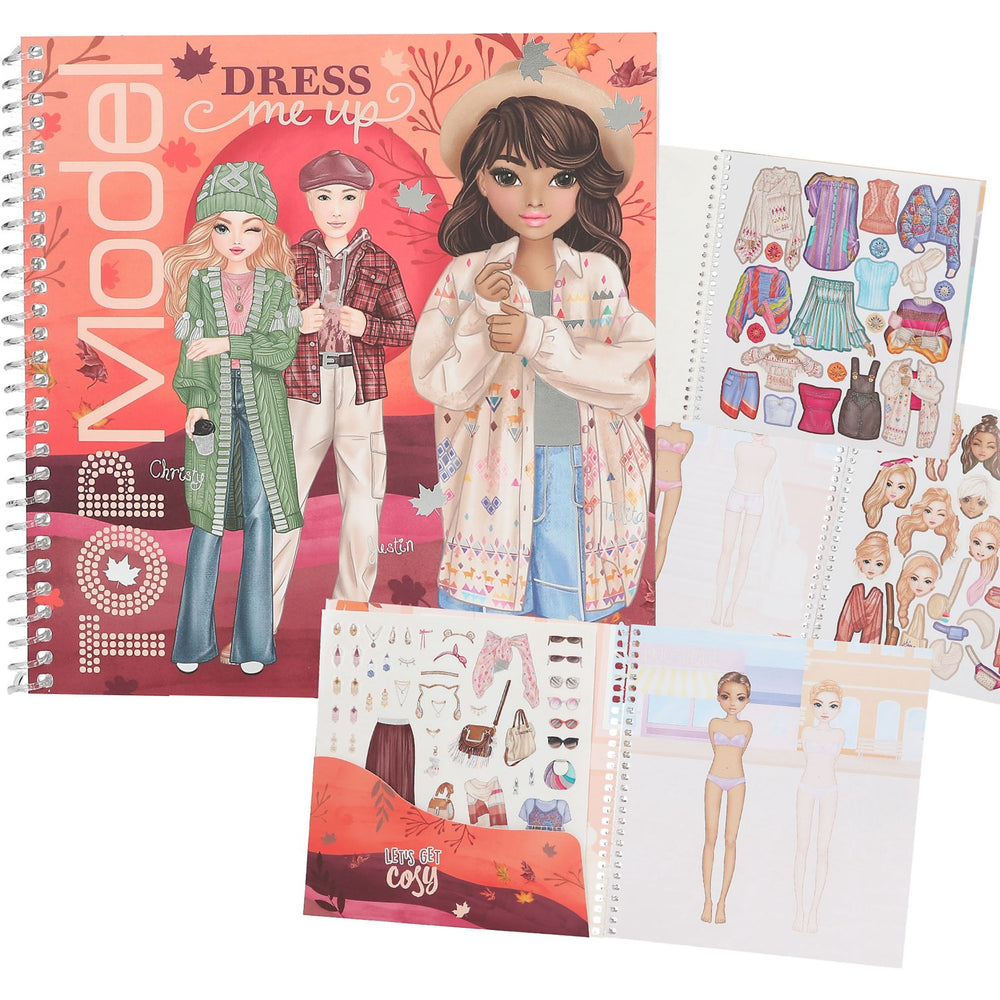 Køb TOPModel Cosy Dress Me Up Stickerbook