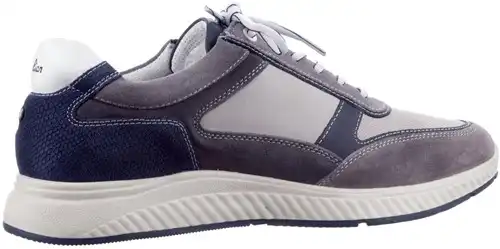 Australian grijs/blauw combi 15.1680.02-KE2 - maat 48 veterschoen grijs/blauw - maat 48 Calandschoen